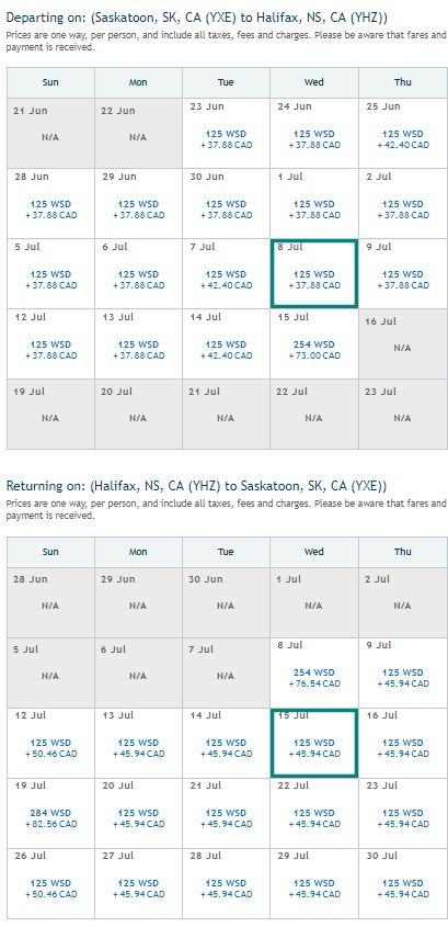 Member Exclusive fares